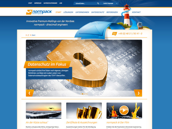 normpack GmbH – directmail engineers